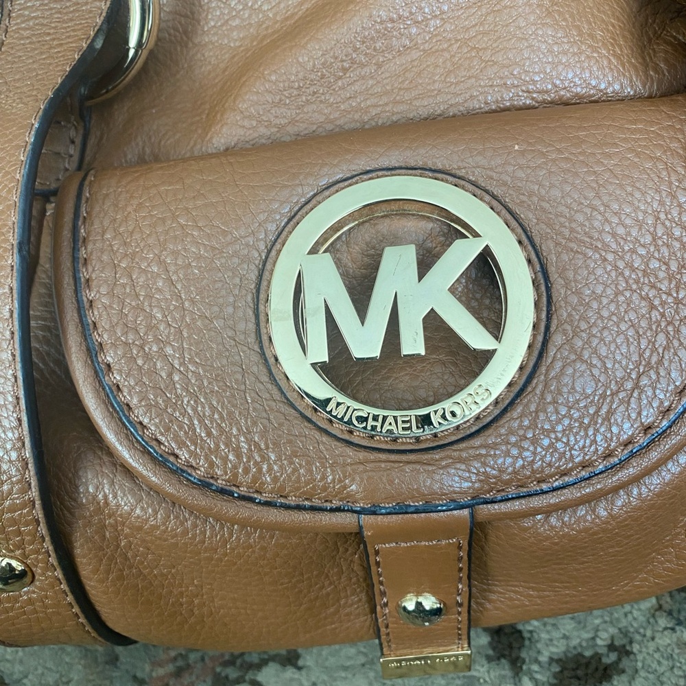 Michael Kors Brown Gen. Leather Shoulder Bag in excellent condition, never used! - Picture 7 of 13